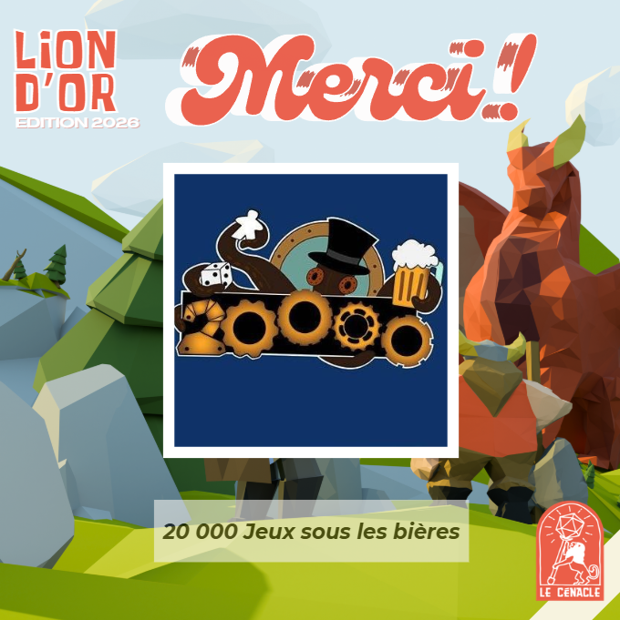 Un grand merci au 20000 jeux sous les bières